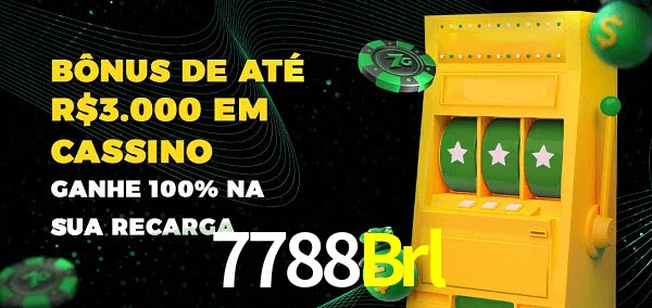 7788Brl melhor bônus de depósito
