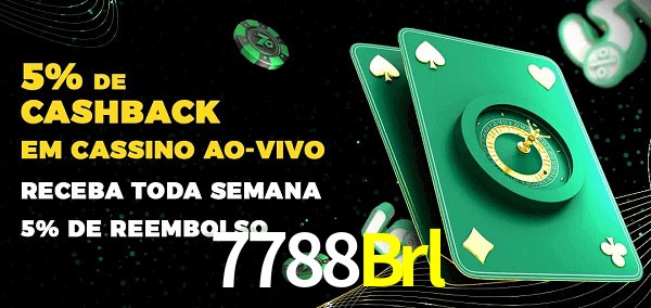Promoções do cassino ao Vivo 7788Brl